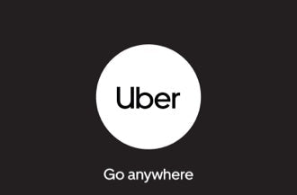 Uber gift card