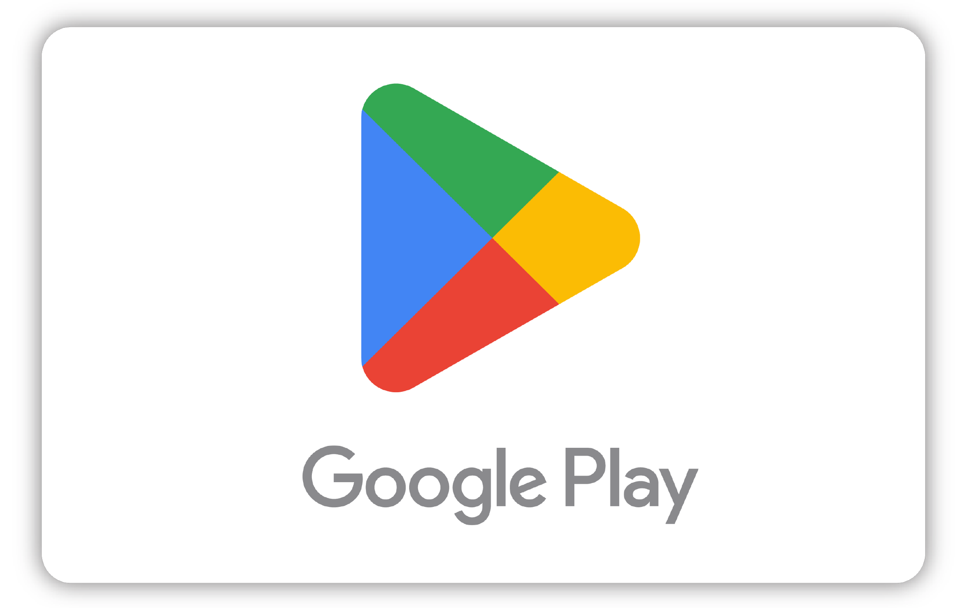 Google Play gift card