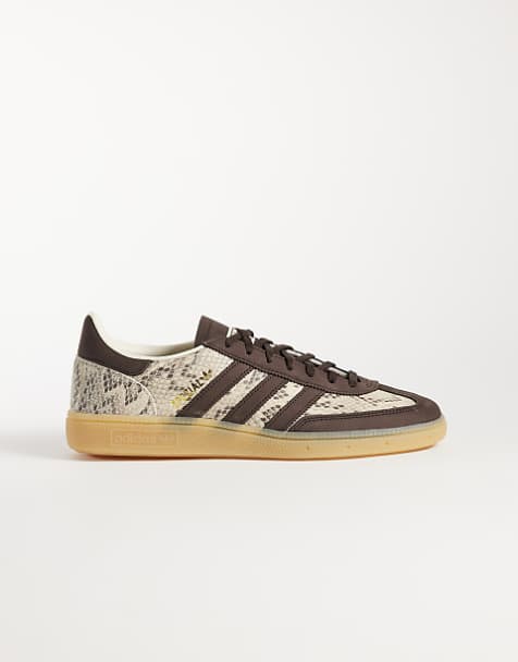 adidas Originals Handball Spezial trainers in snake print - view 1