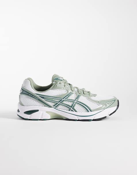 Asics GT-2160 trainers in white and ash green - view 1