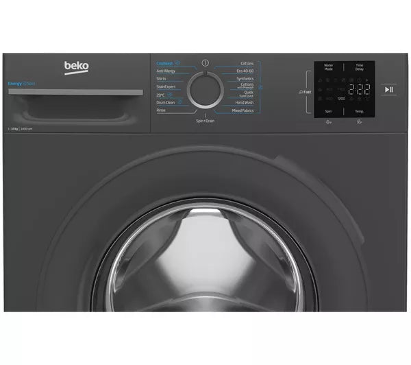 BEKO EnergySpin BM3WT31041A 10kg 1400 Spin Washing Machin...